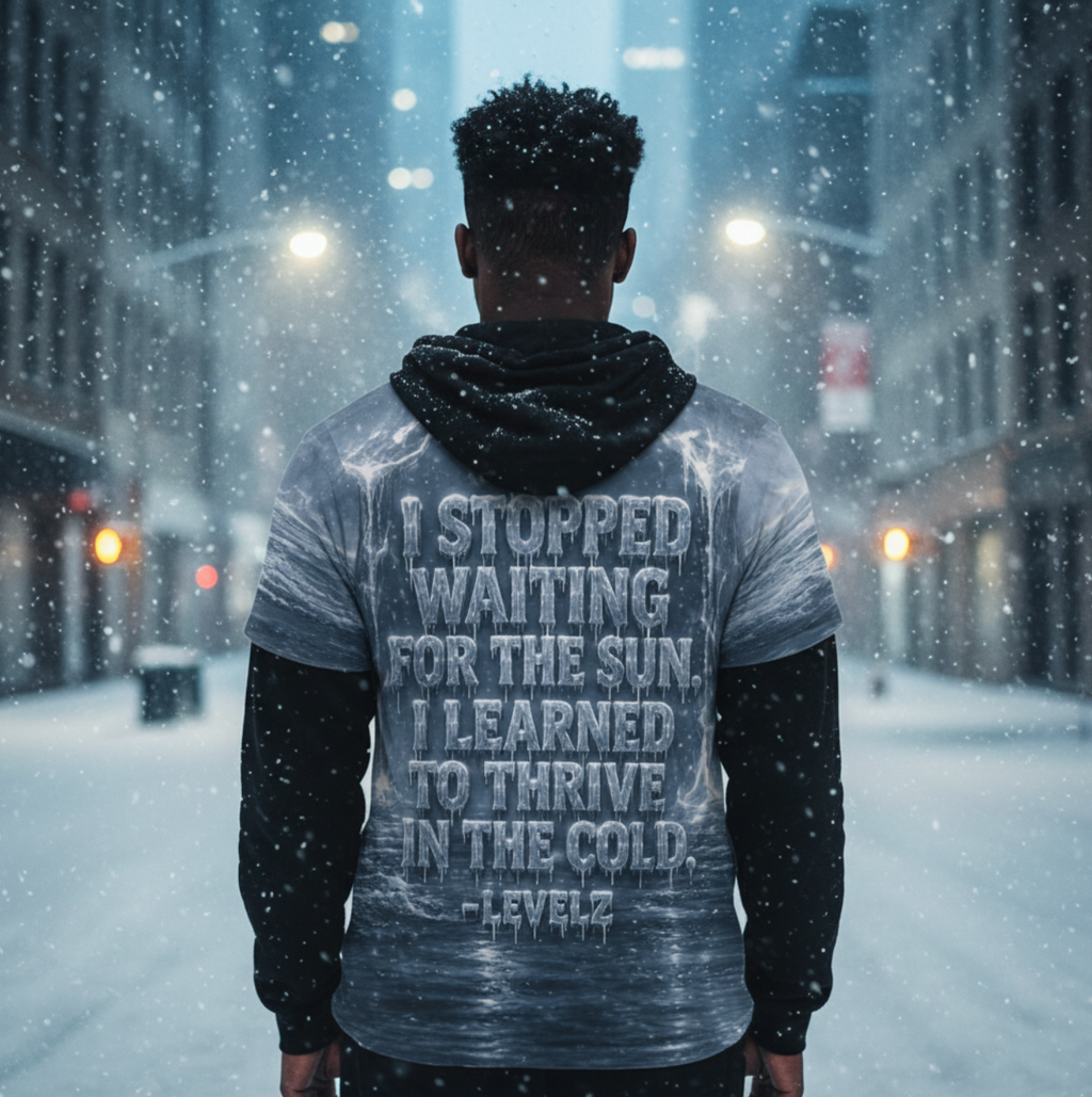 LEVELZ FROZEN Men's All-Over Print Tee