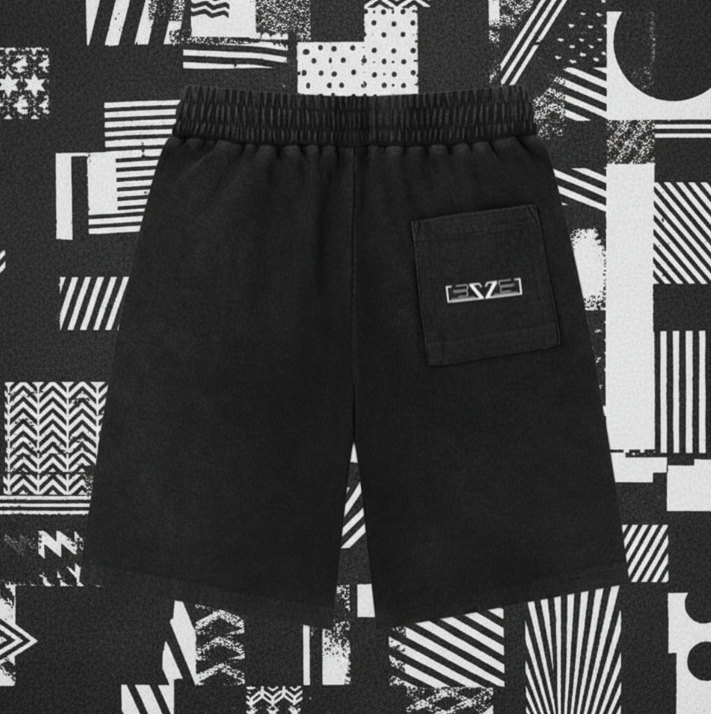 Levelz Wash Waffle Knit Shorts