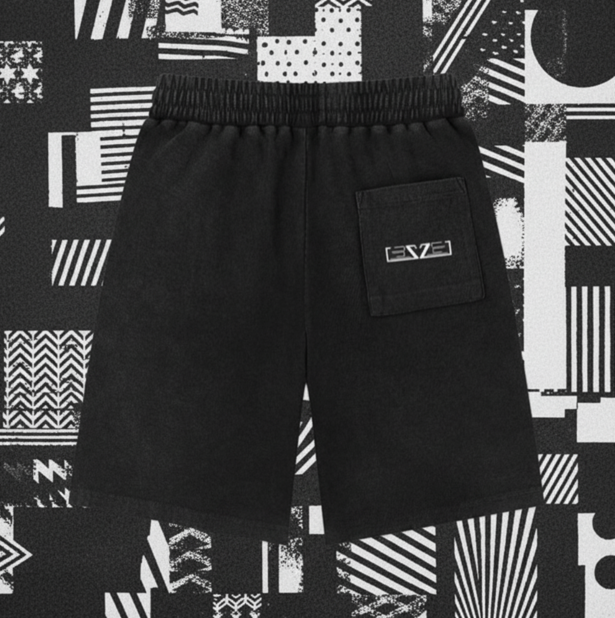 Levelz Wash Waffle Knit Shorts