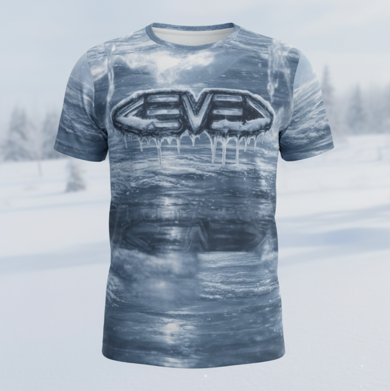 LEVELZ FROZEN Men's All-Over Print Tee