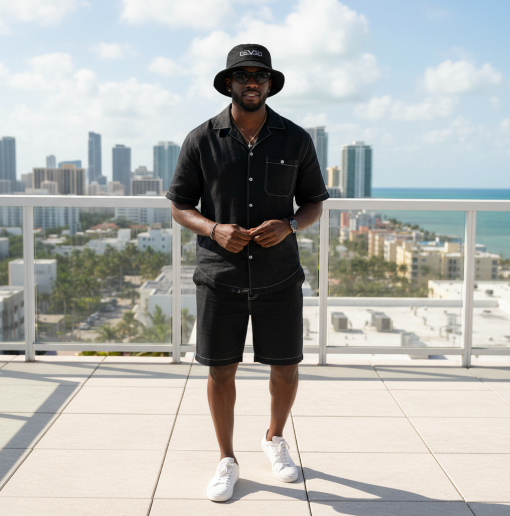 LEVELZ Terry Cloth Bucket Hat