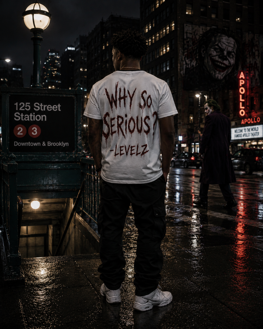 LEVELZ Joker T-Shirt 2026 Men's All-Over Print Tee